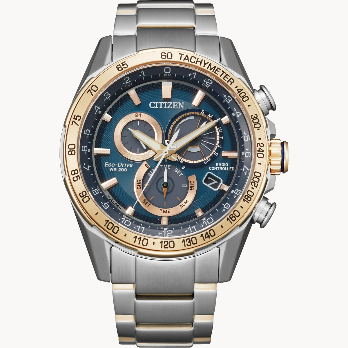HOT Mens Watches Citizen Eco Drive Oro Citizen PCAT Eco-Drive